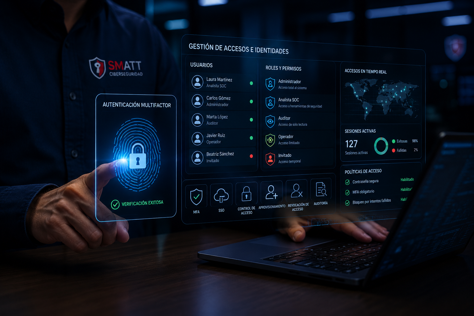 Gestión de accesos e identidades